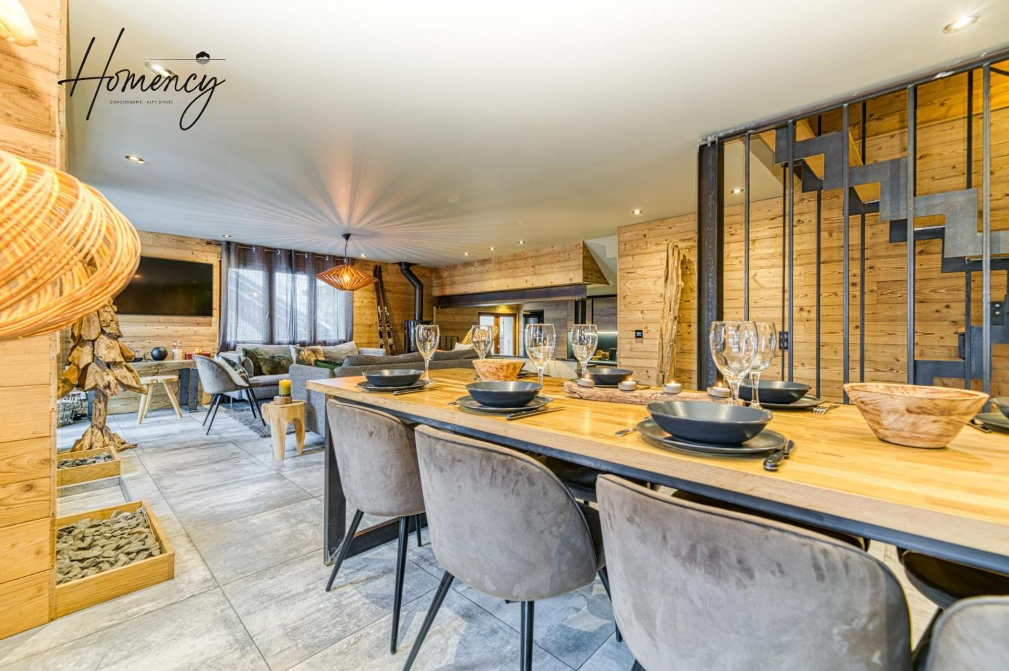 Homency - Chalet Rodina Альп-д'Юэз Экстерьер фото